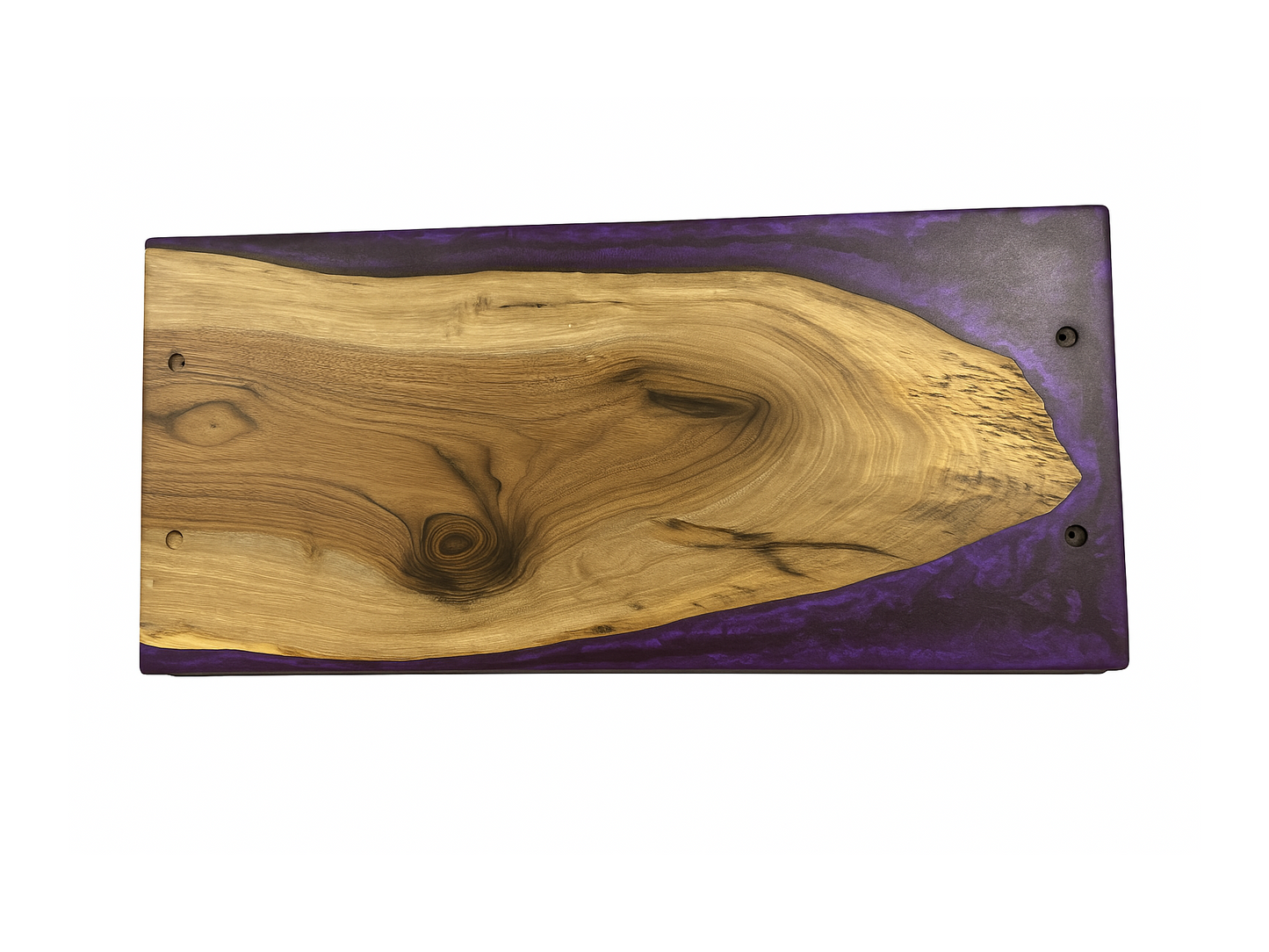 Black Walnut Wood with Epoxy Serving Tray