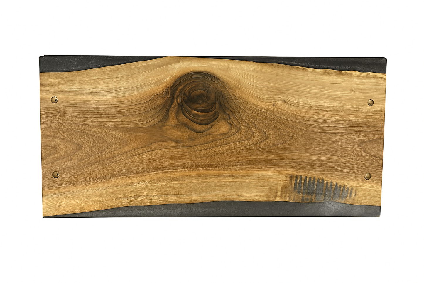 Black Walnut Wood with Epoxy Serving Tray