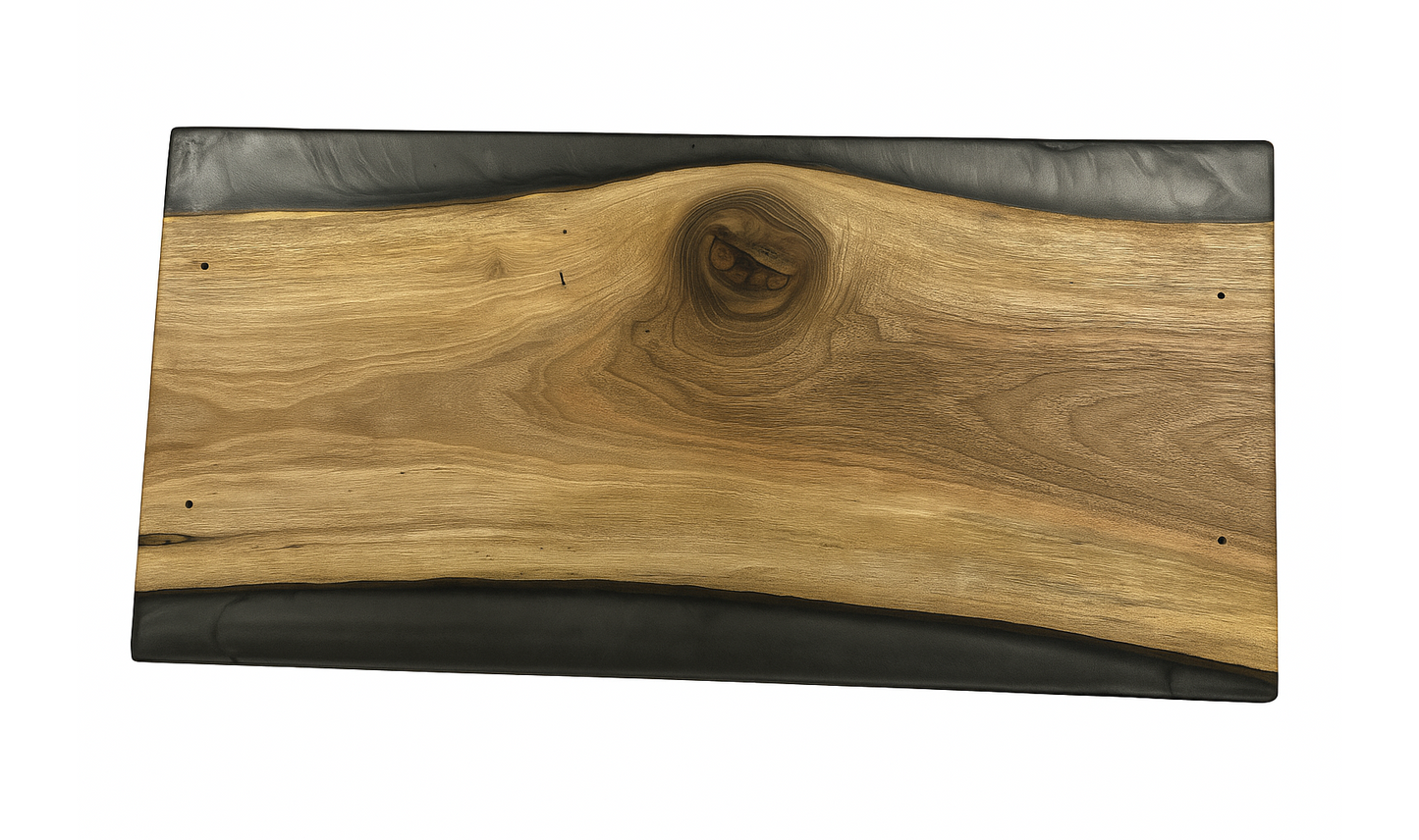 Black Walnut Wood with Epoxy Serving Tray