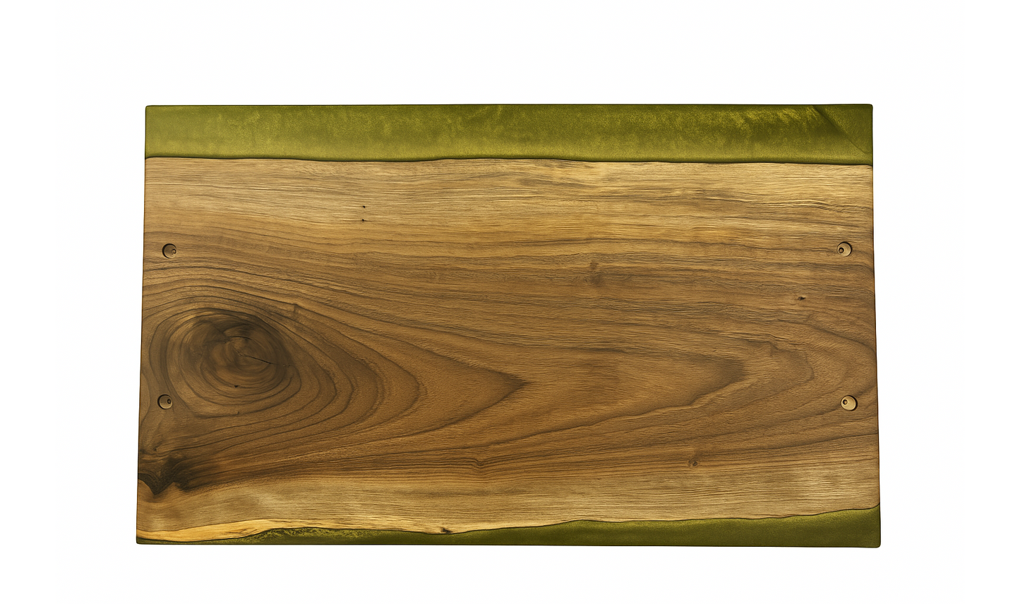 Black Walnut Wood with Epoxy Serving Tray