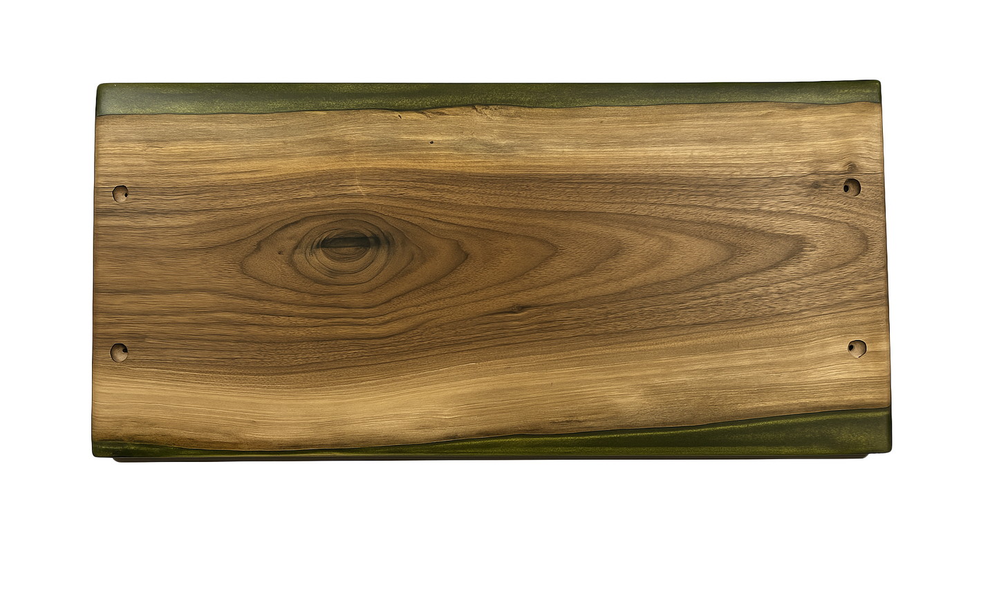 Black Walnut Wood with Epoxy Serving Tray