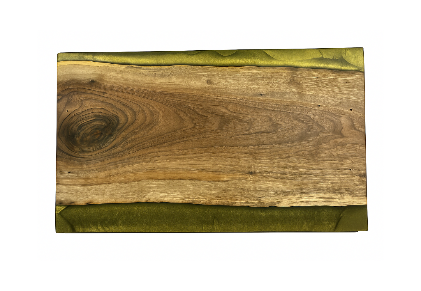 Black Walnut Wood with Epoxy Serving Tray