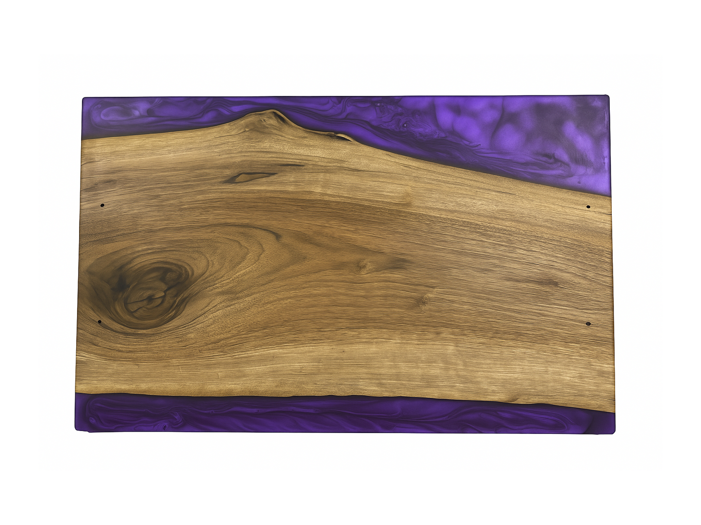 Black Walnut Wood with Epoxy Serving Tray