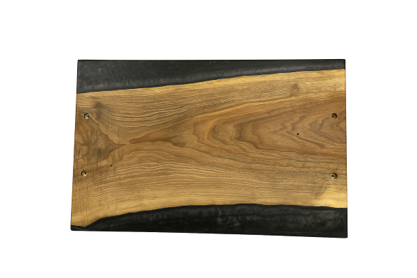 Black Walnut Wood with Epoxy Serving Tray