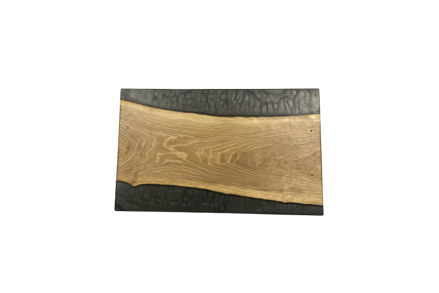 Black Walnut Wood with Epoxy Serving Tray
