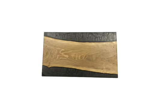 Black Walnut Wood with Epoxy Serving Tray