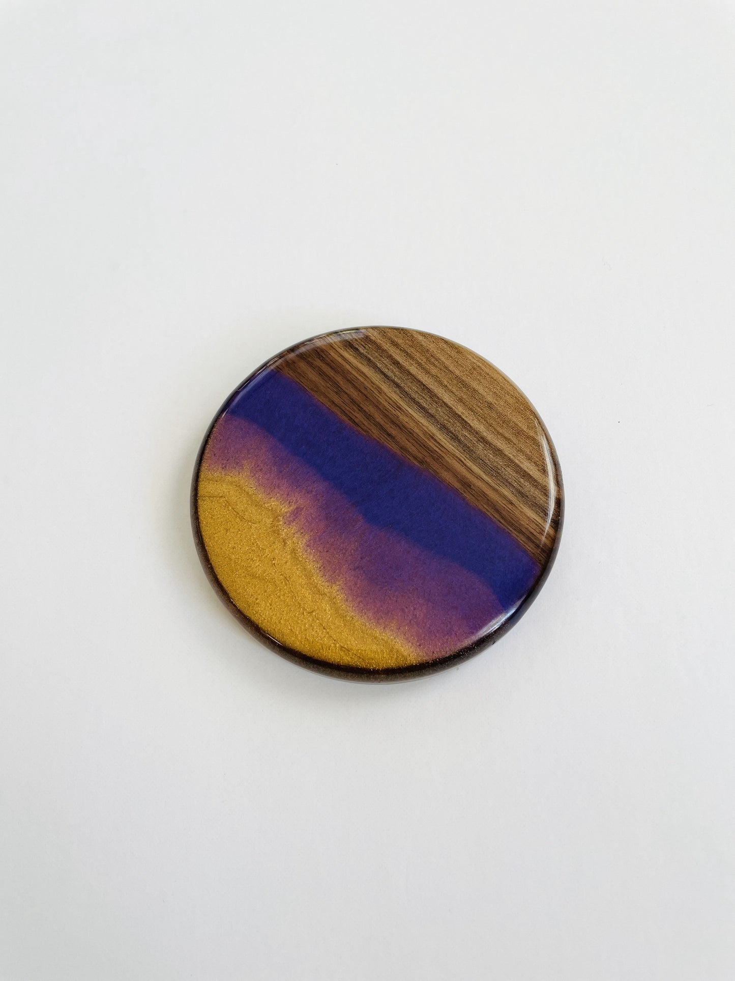 Purple Gold Coasters