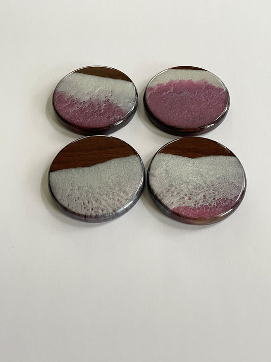 Ombre Color Coasters