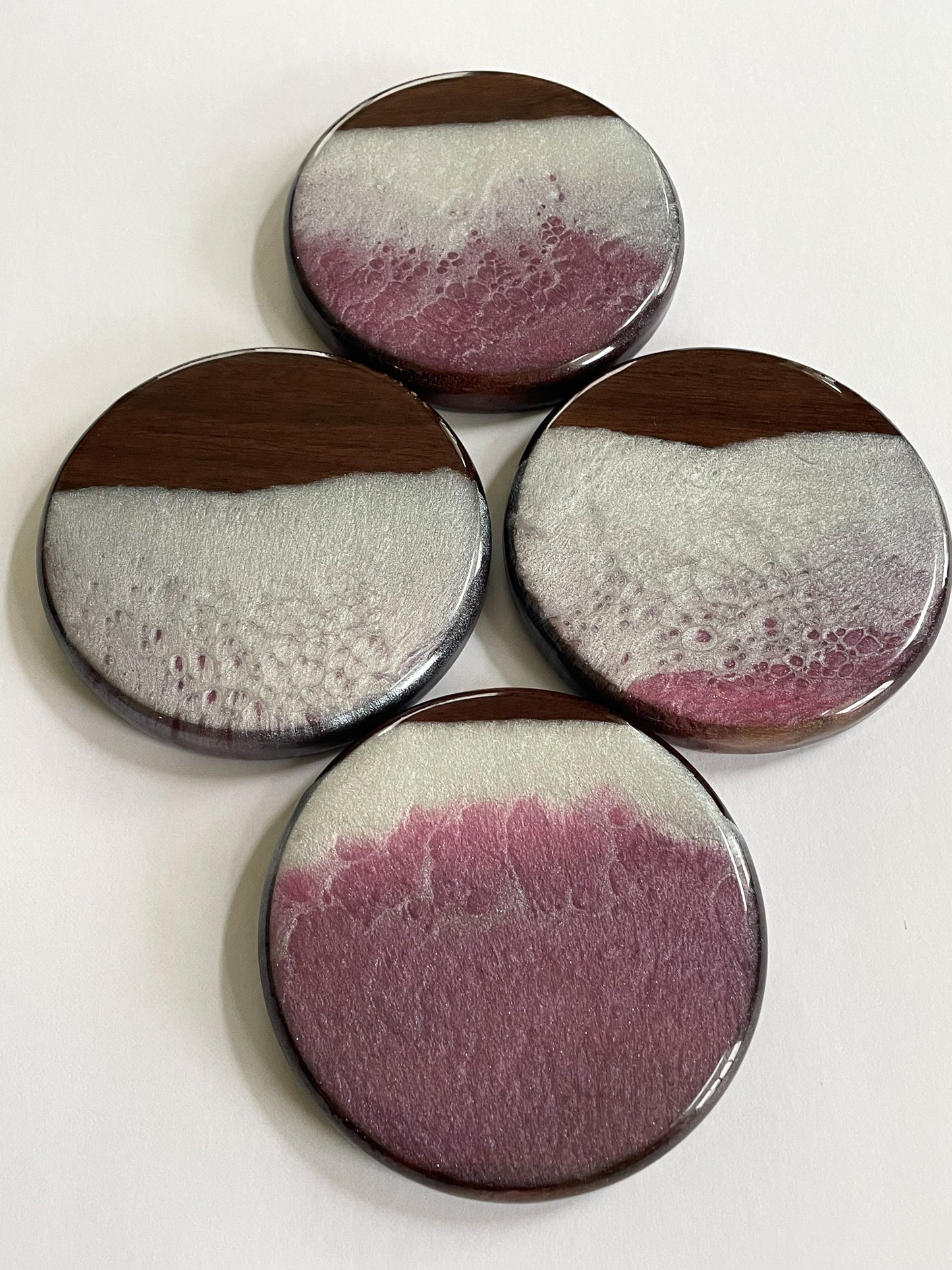 Ombre Color Coasters