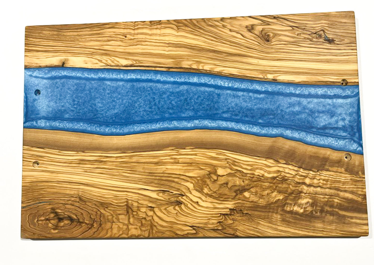 Olive Wood with Epoxy Serving Tray