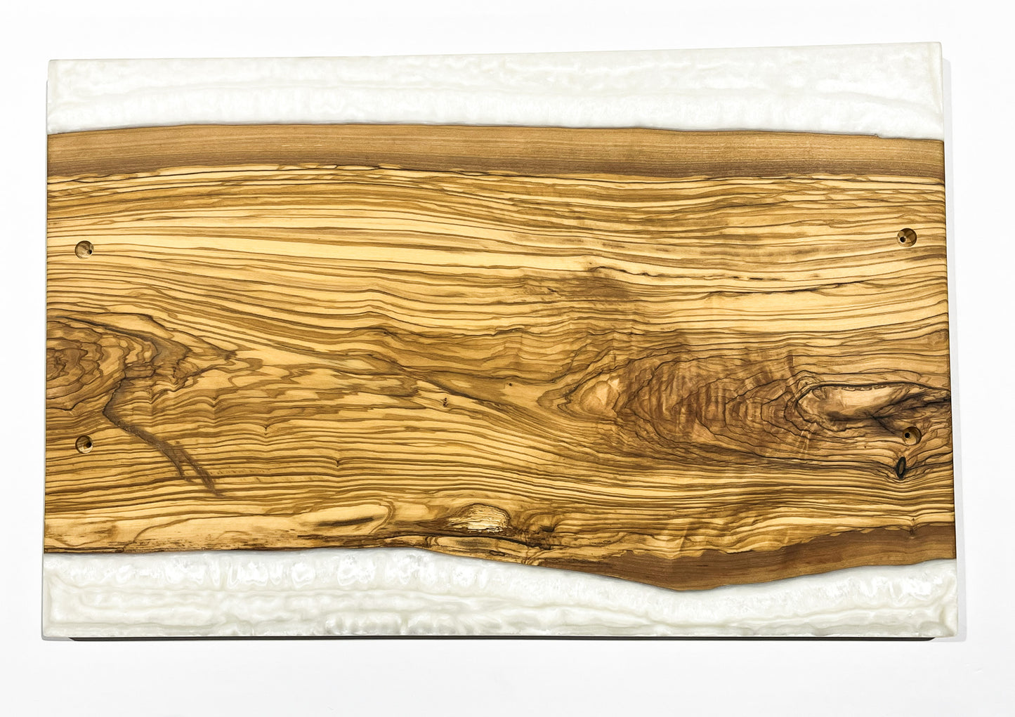 Olive Wood with Epoxy Serving Tray
