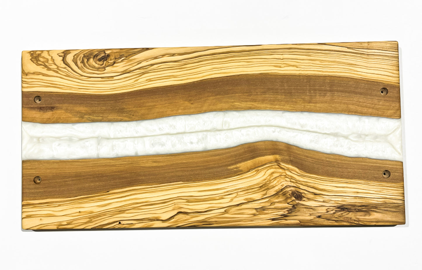 Olive Wood with Epoxy Serving Tray