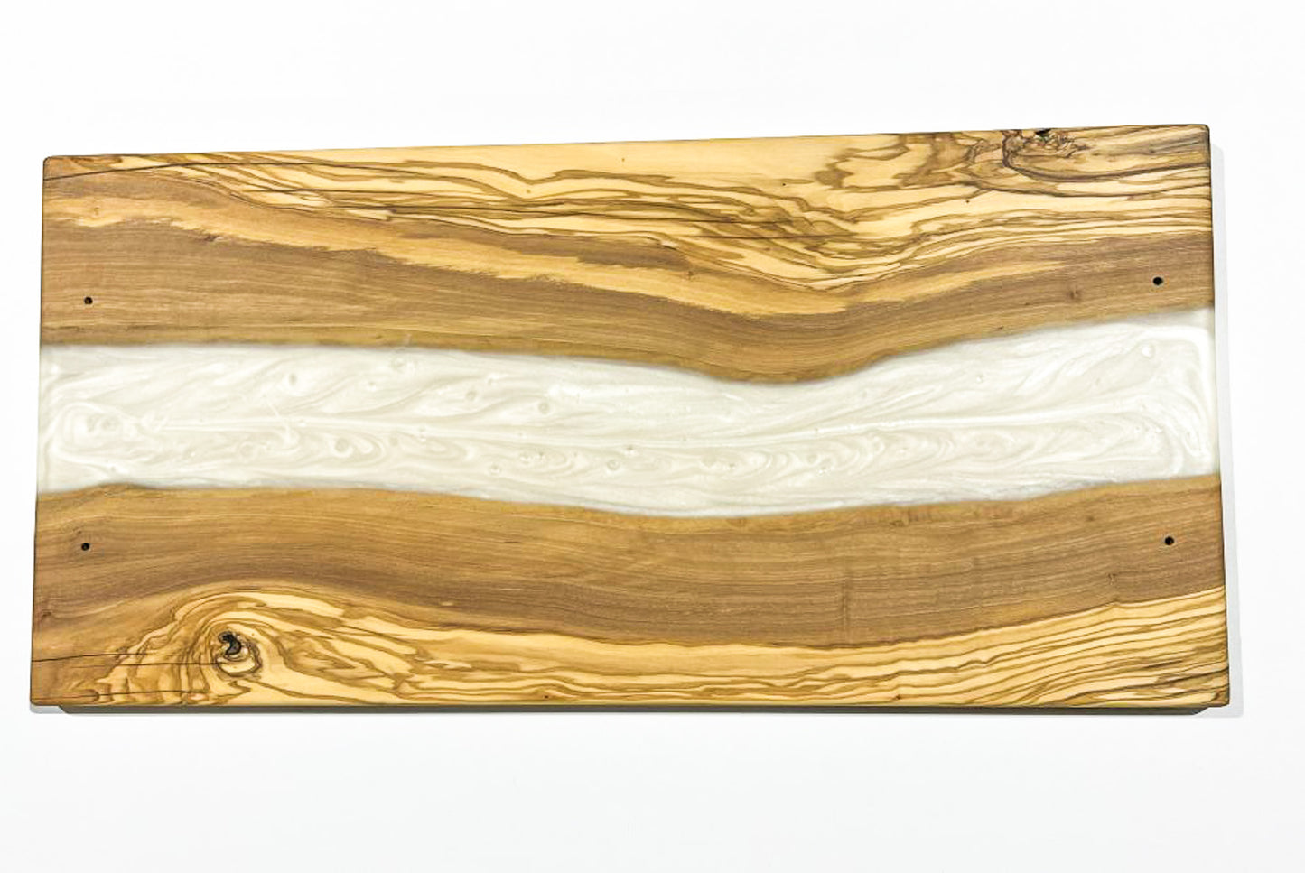 Olive Wood with Epoxy Serving Tray