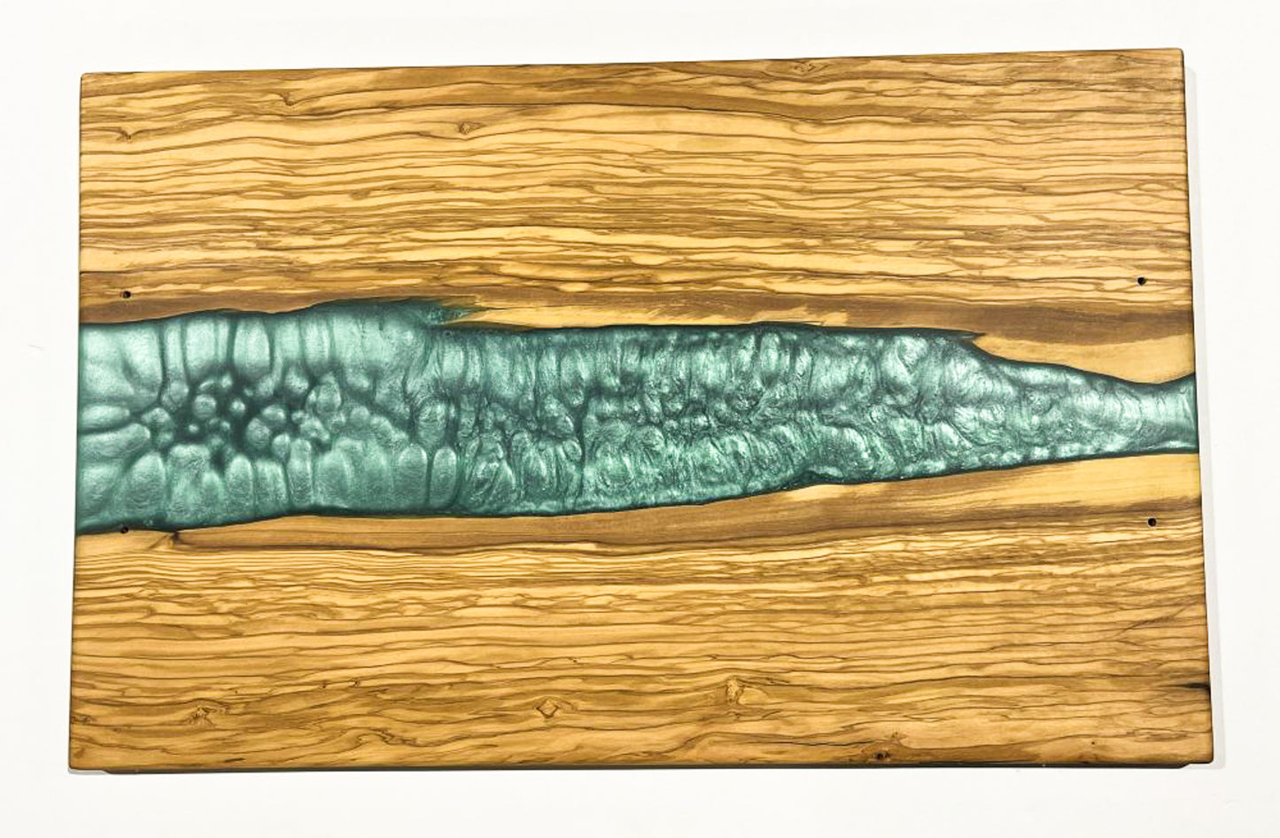 Olive Wood with Epoxy Serving Tray