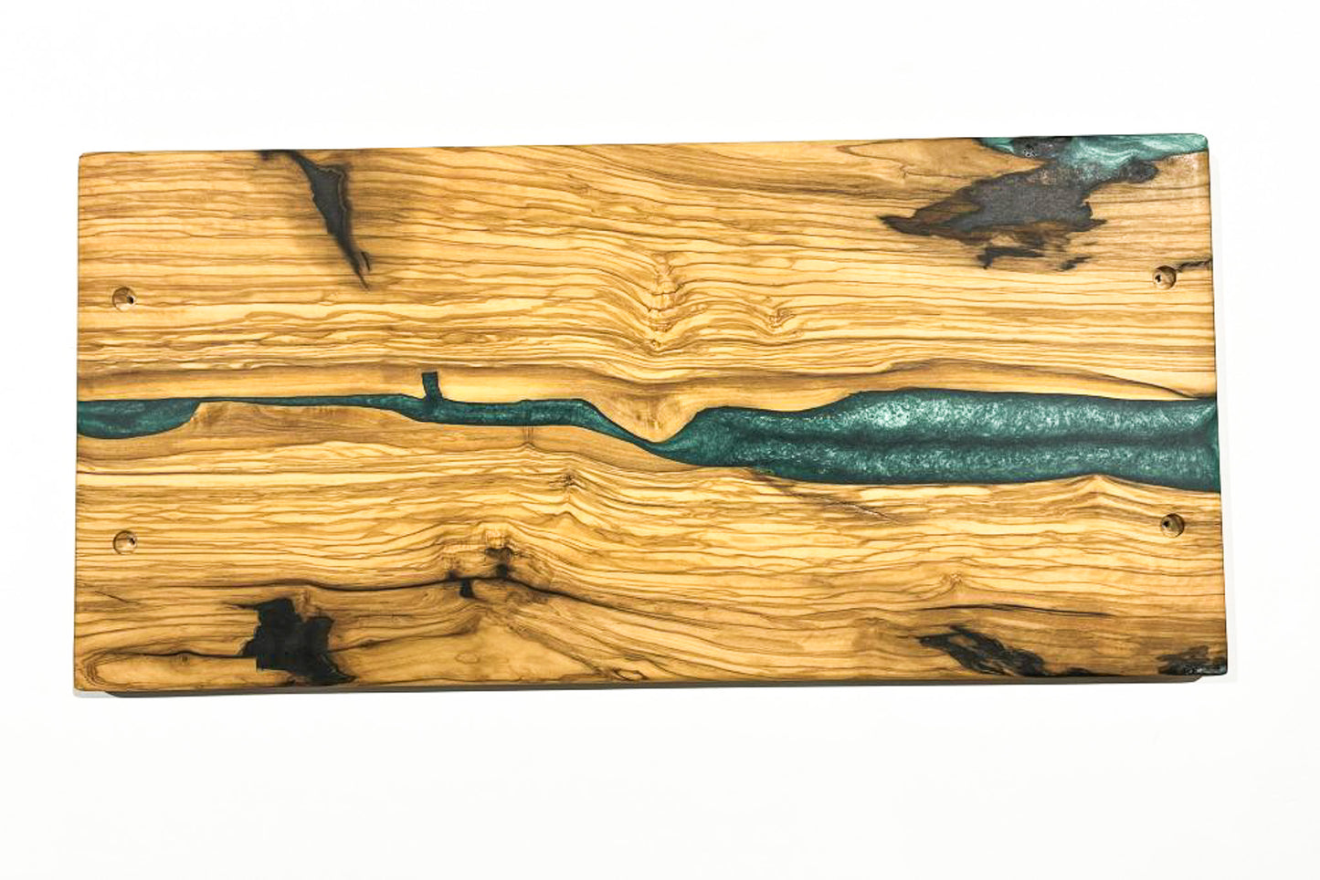 Olive Wood with Epoxy Serving Tray