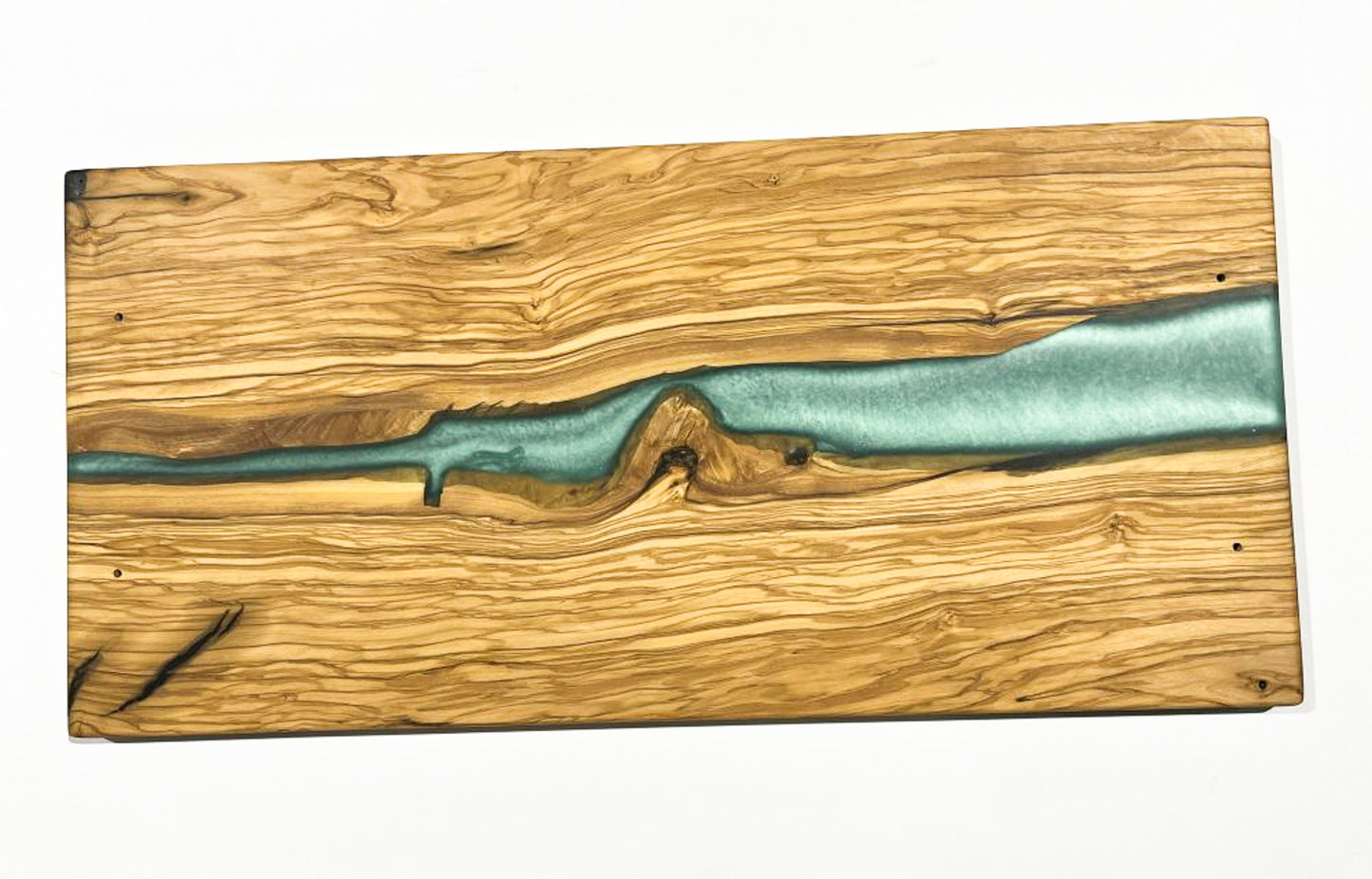 Olive Wood with Epoxy Serving Tray